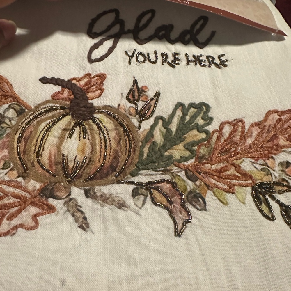Harvest Pumpkin Table Runner